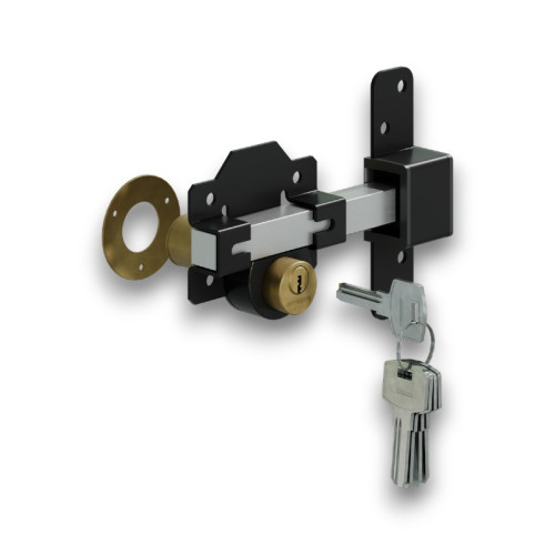 GATEMATE Premium Long Throw Lock – 2" (50mm) Double Locking GATEMATE Premium Long Throw Lock – 2" (50mm) Double Locking