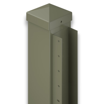 DuraPost 3.0m (10ft) Olive Grey U Channel
