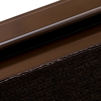DuraPost 1.83m (6ft) PRIMA Sepia Brown Composite Gravel Board