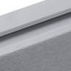DuraPost 2.4m (8ft) PRIMA Light Grey Composite Gravel Board