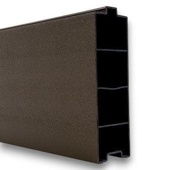 DuraPost 1.83m (6ft) PRIMA Sepia Brown Composite Gravel Board