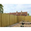 Jacksons Featherboard Convex Fence Panels