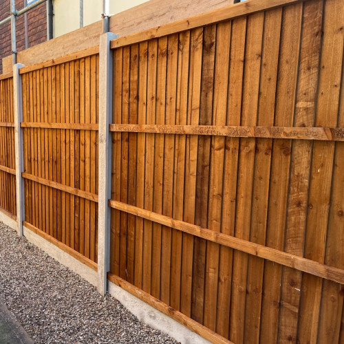 6ft x 6ft Premium Closeboard Fence Panel – Pressure Treated Brown 6ft x 6ft Premium Closeboard Fence Panel – Pressure Treated Brown