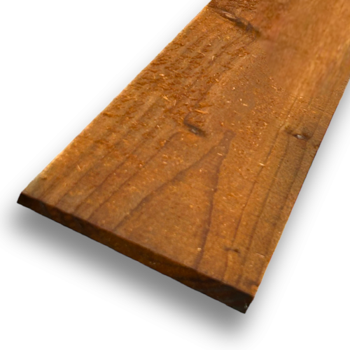 2.4m (8ft) x 125mm x 22mm 2ex Feather Edge Board – Pressure Treated Brown 2.4m (8ft) x 125mm x 22mm 2ex Feather Edge Board – Pressure Treated Brown