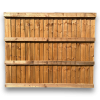 6ft x 5ft Premium Heavy Duty Closeboard Fence Panel – Pressure Treated Brown