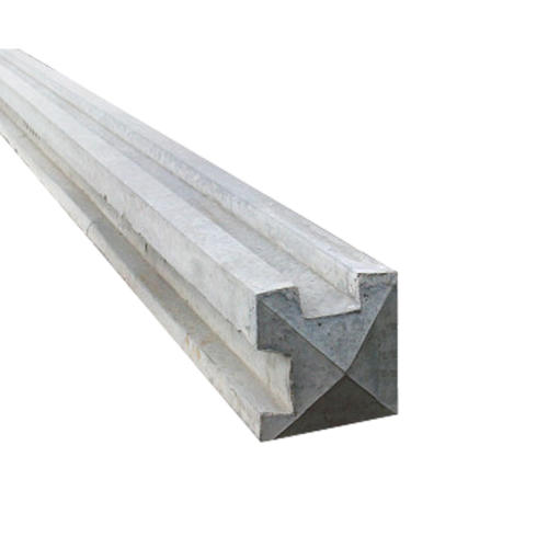 7ft (2.1m) Concrete Corner Fence Post
