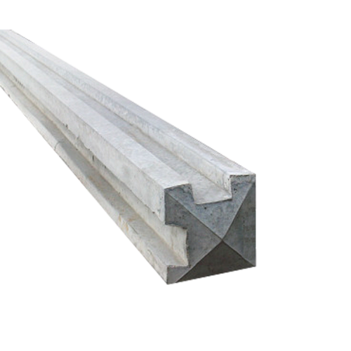 8ft (2.4m) Concrete Corner Fence Post