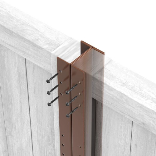 DuraPost 2.7m (9ft) Sepia Brown Classic Post