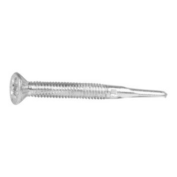 DuraPost 5.5 x 65mm Ruspert Silver Countersunk Self-Drilling Screw (Bag of 10)
