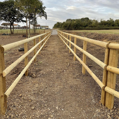 3.66m x 100mm Machine Half Round Rail – Pressure Treated Green 3.66m x 100mm Machine Half Round Rail – Pressure Treated Green