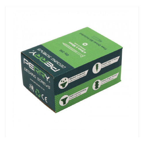 Perry 4.5x75mm Decking Screws (Qty.200) Perry 4.5x75mm Decking Screws (Qty.200)
