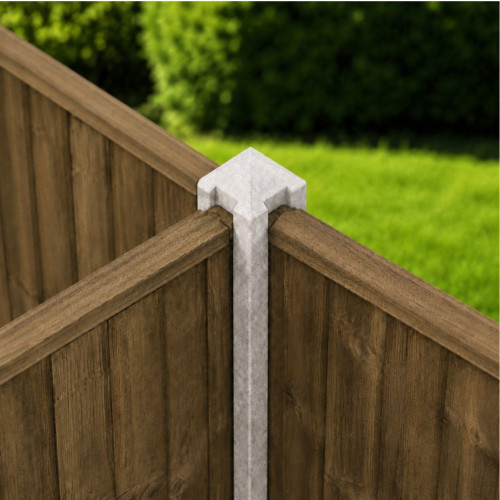 9ft (2.7m) Concrete 3-Way Fence Post