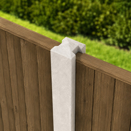 8ft (2.4m) Concrete Intermediate Fence Post 8ft (2.4m) Concrete Intermediate Fence Post