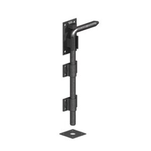 GM Prem Black Garage Door Bolt | 18″ 450MM Prem Black