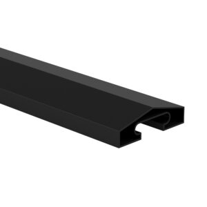 DuraPost 1.83m Black Capping Rail