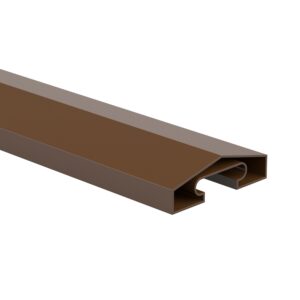 DuraPost 1.83m Sepia Brown Capping Rail