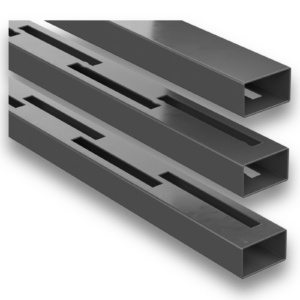 DuraPost Anthracite Grey Rails for Vento Composite Panel (Pack of 3)