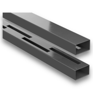 DuraPost Anthracite Grey Rails for Vento Composite Panel (Pack of 2)