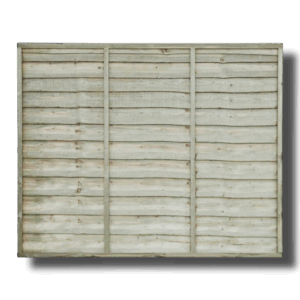 6ft x 5ft Waney Lap Panels