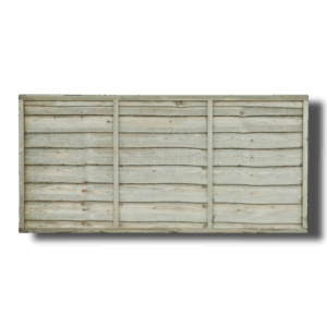 6ft x 3ft Waney Lap Panel